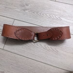 Brand new Anthropologie size large leather waist belt